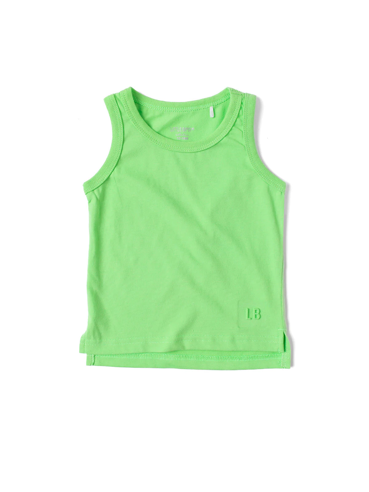 Electric Green Elevated Tank Top