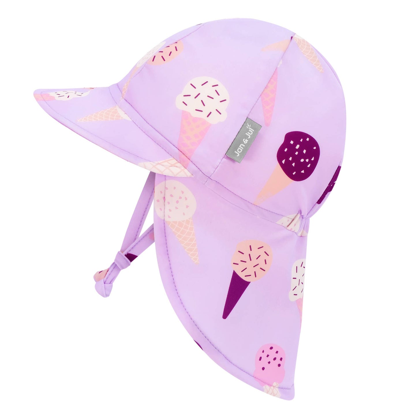 Jan & Jul - Lavender Ice Cream | Sun Soft UV Baby Cap