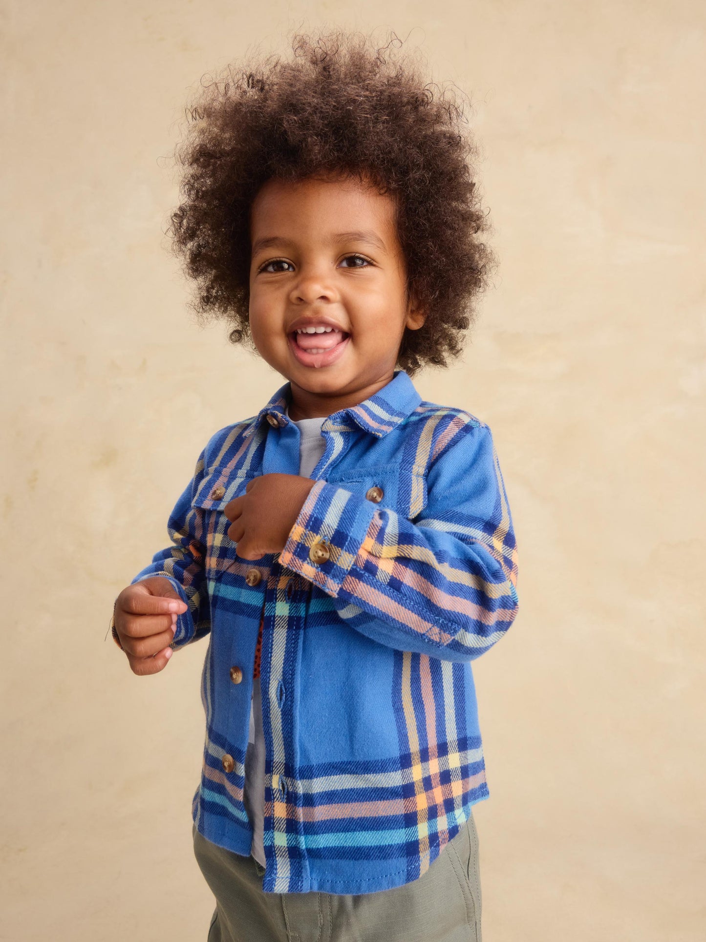 Flannel Button Up Shirt