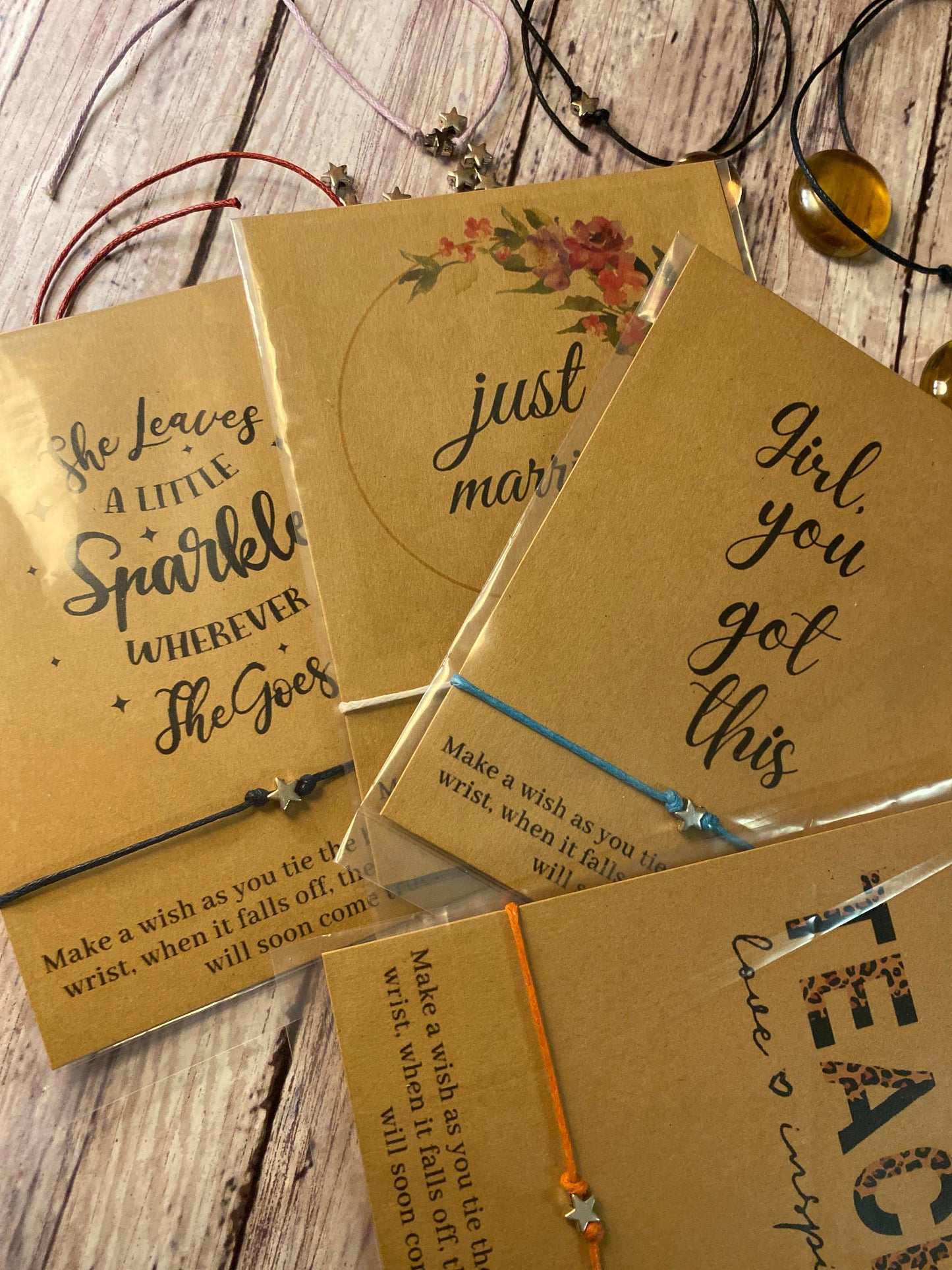 Mama & Me Kindergarten Wish Bracelets