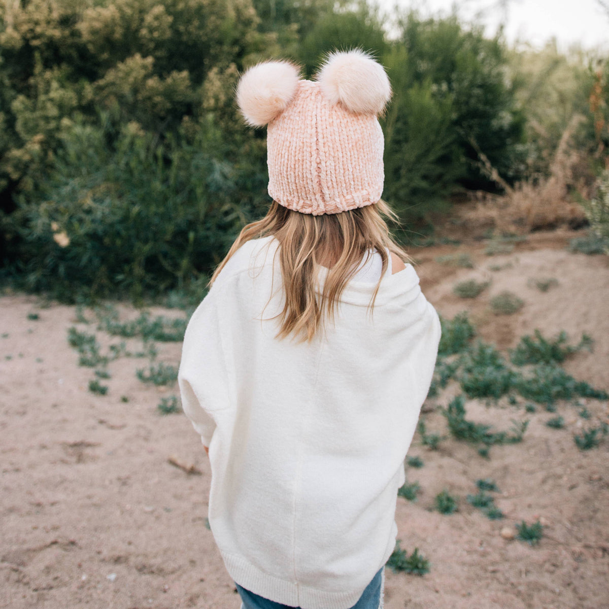 Champagne Chenille Hat