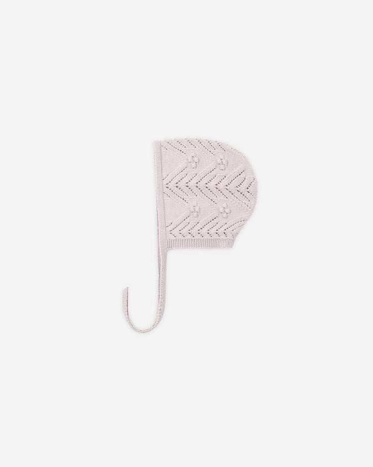 Knit Bonnet Lilac Mist