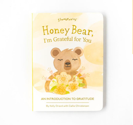 Slumberkins Inc. - Book - Honey Bear, I'm Grateful for You: Intro to Gratitude