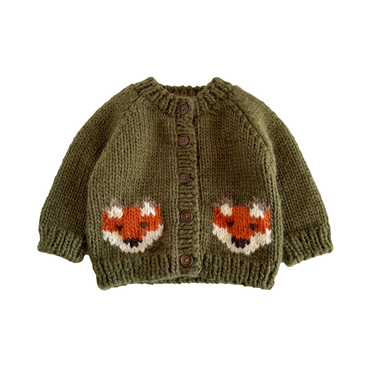 Fox Cardigan Baby Kid Fall Sweater Halloween Autumn Toddler