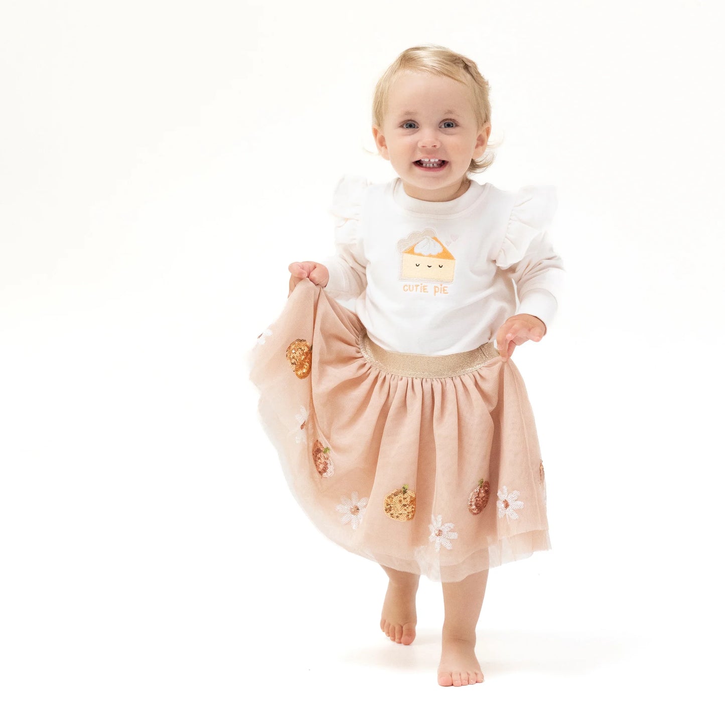Pumpkins And Flowers - Tutu Skirt