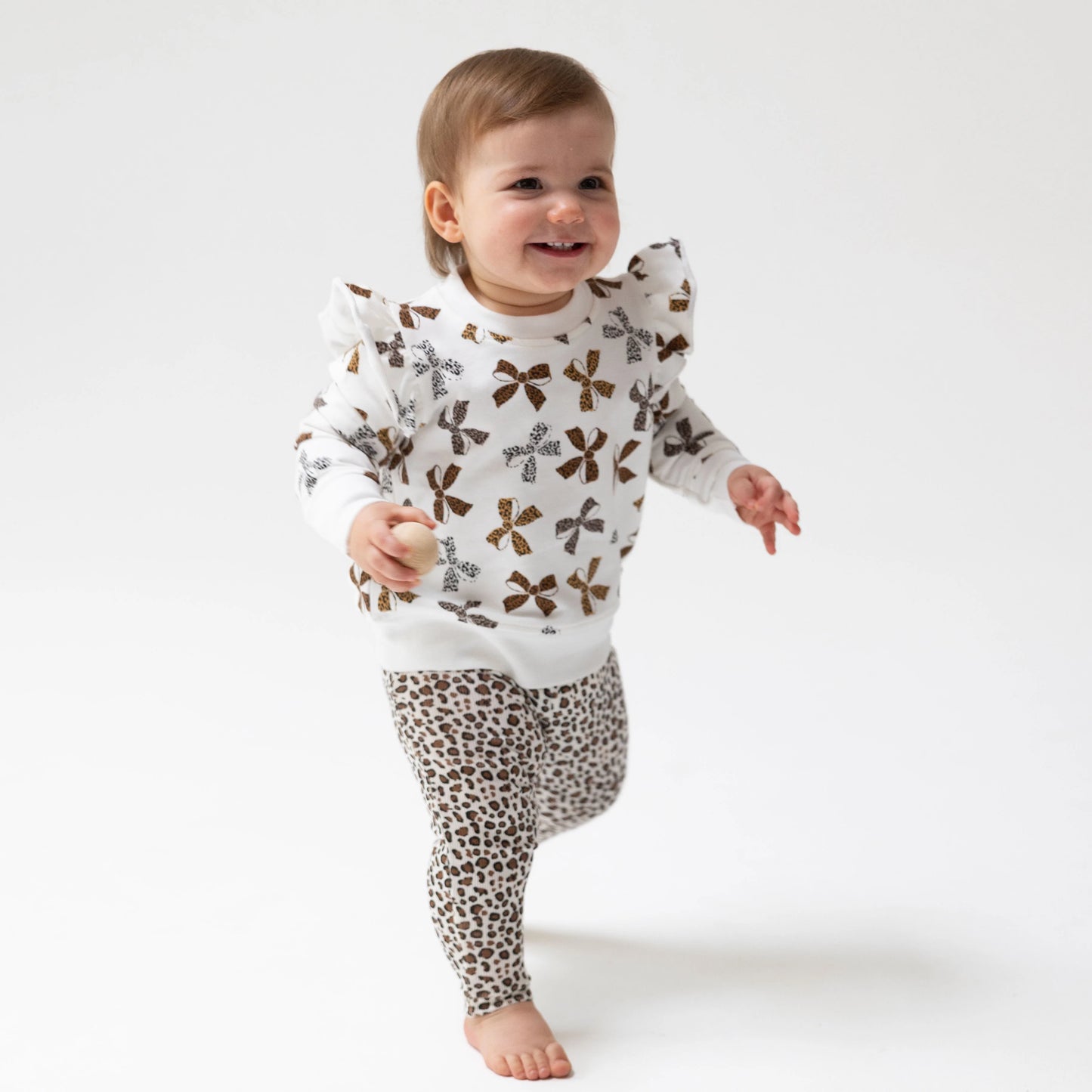 Leopard Rib - Legging