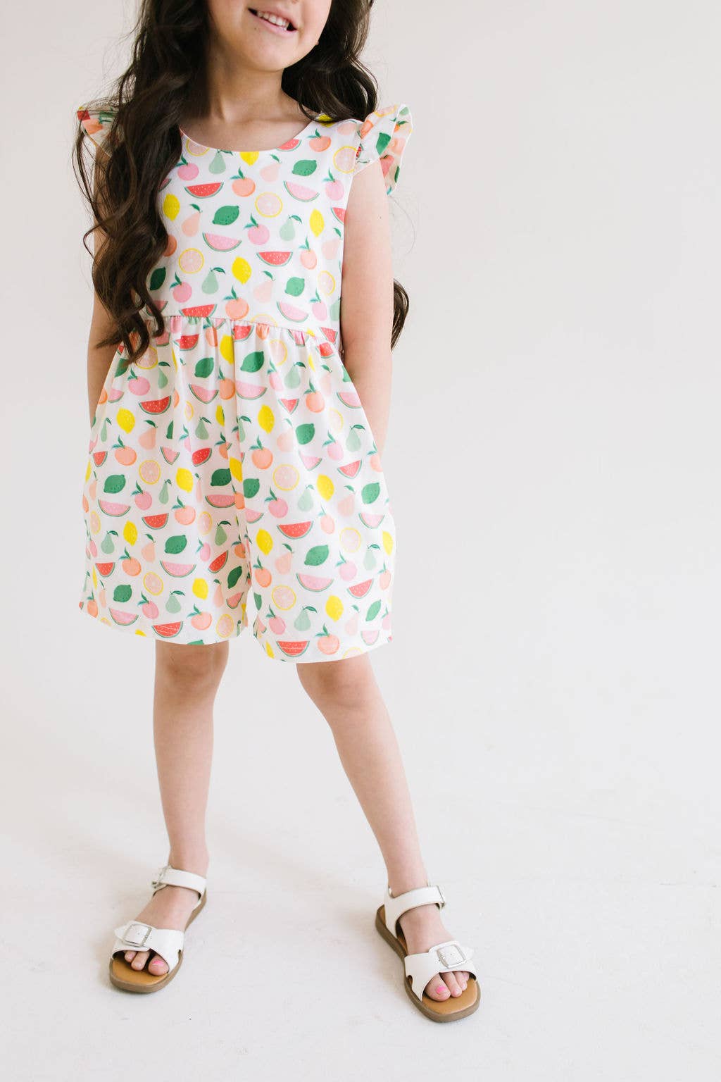 Macie Romper in Fresh Fruit