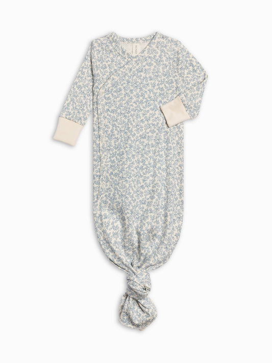 Indy Kimono Gown - Narelle Floral / Ivory + Sea