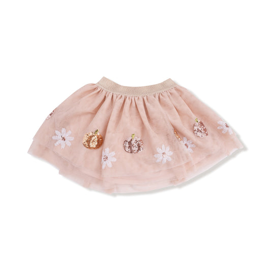 Pumpkins And Flowers - Tutu Skirt