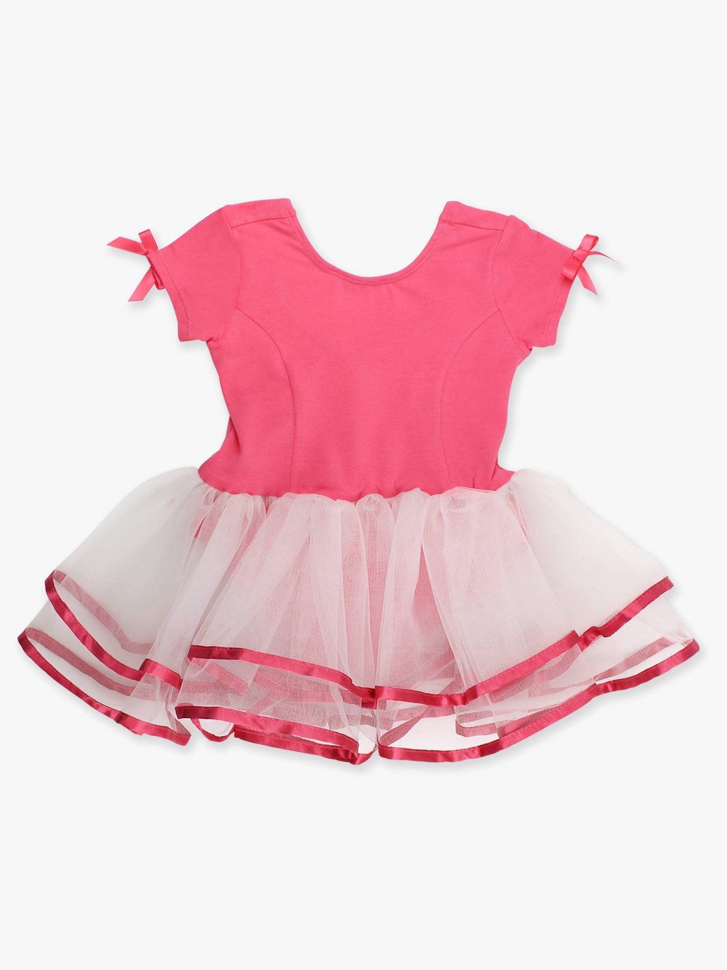 Girls Hot Pink Signature Tutu Ballet Dance Leotard