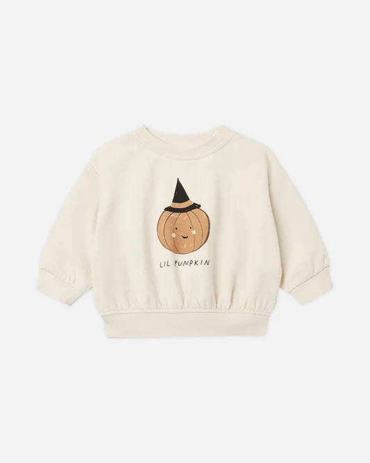 Relaxed Fleece Sweatshirt Lil Pumpkin