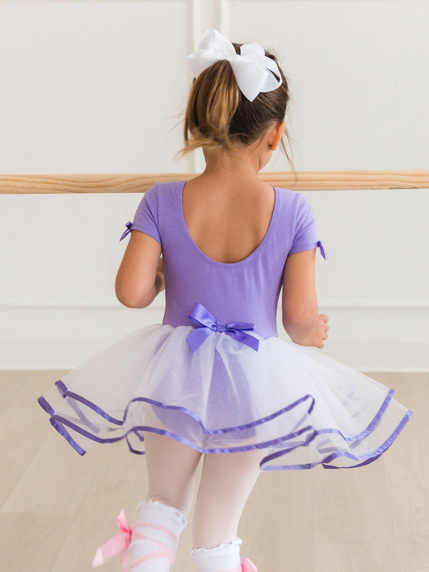 Girls Wisteria Purple Signature Tutu Ballet Dance Leotard