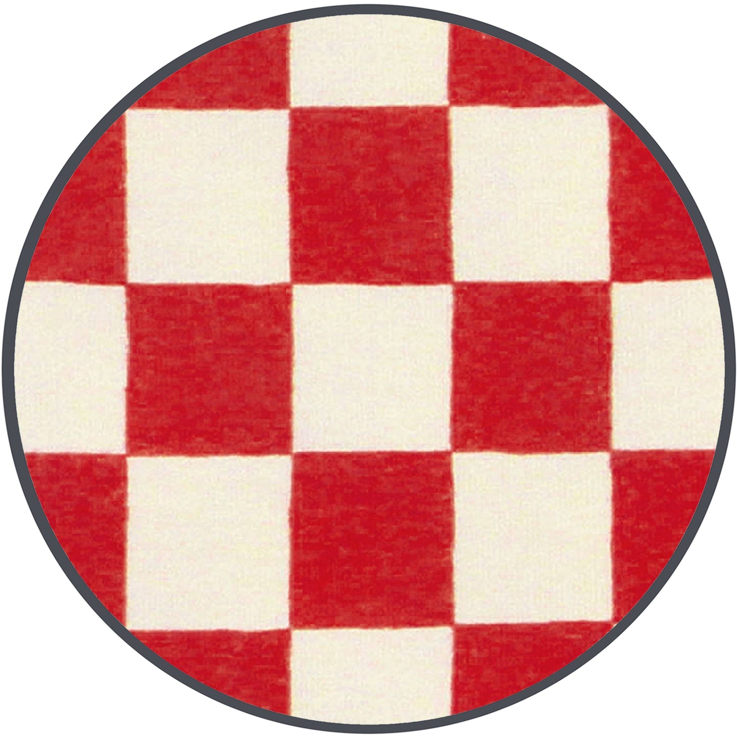 Red Check Bonnet