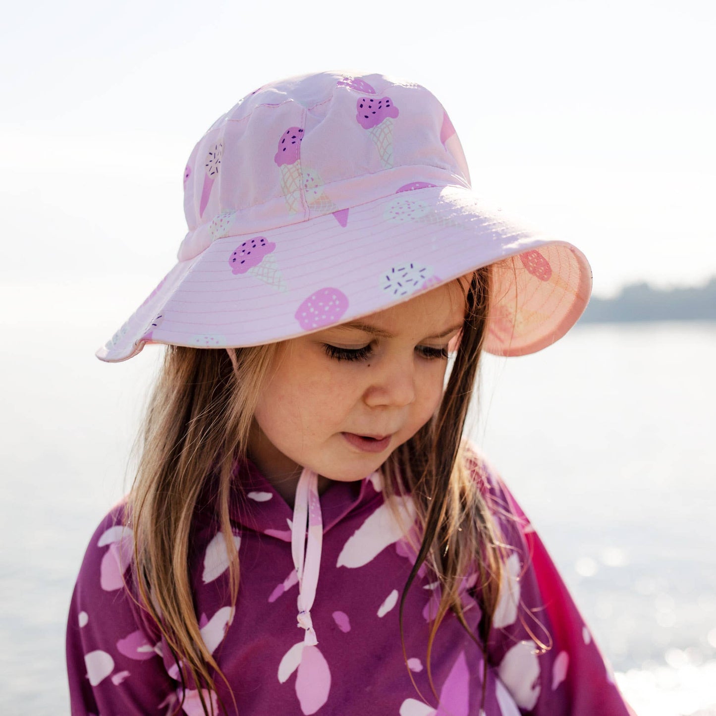 Pink Ice Cream | Aqua Dry Bucket Hat