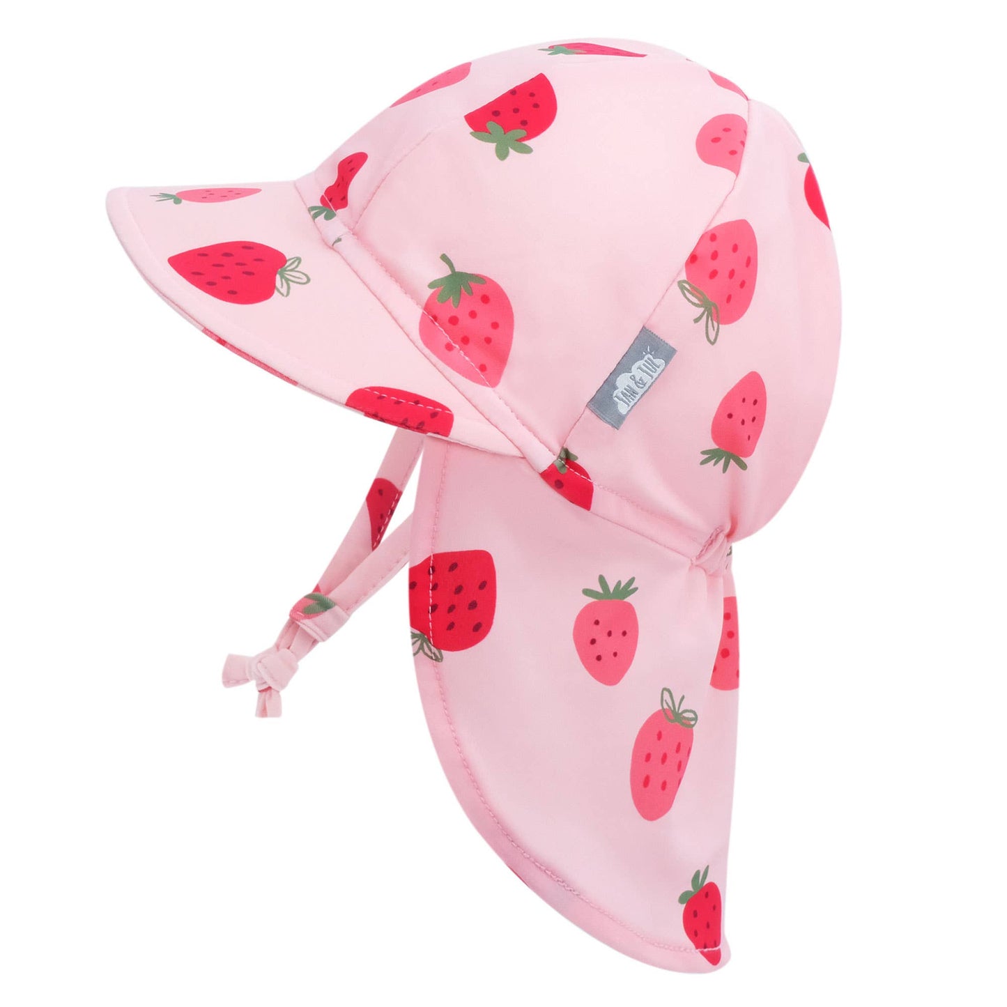 Jan & Jul - Pink Strawberry | Sun Soft UV Baby Cap