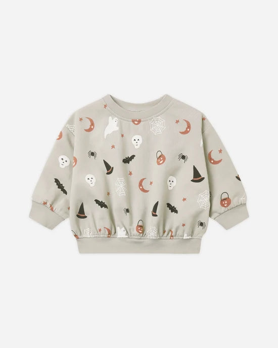 Relaxed Fleece Sweatshirt Halloween Things