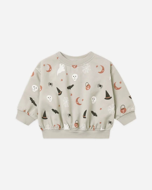 Relaxed Fleece Sweatshirt Halloween Things