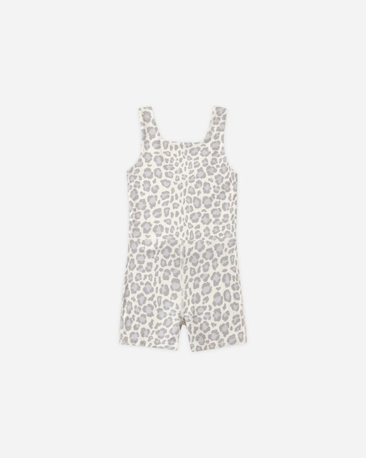 Malibu Bodysuit Blue Leopard
