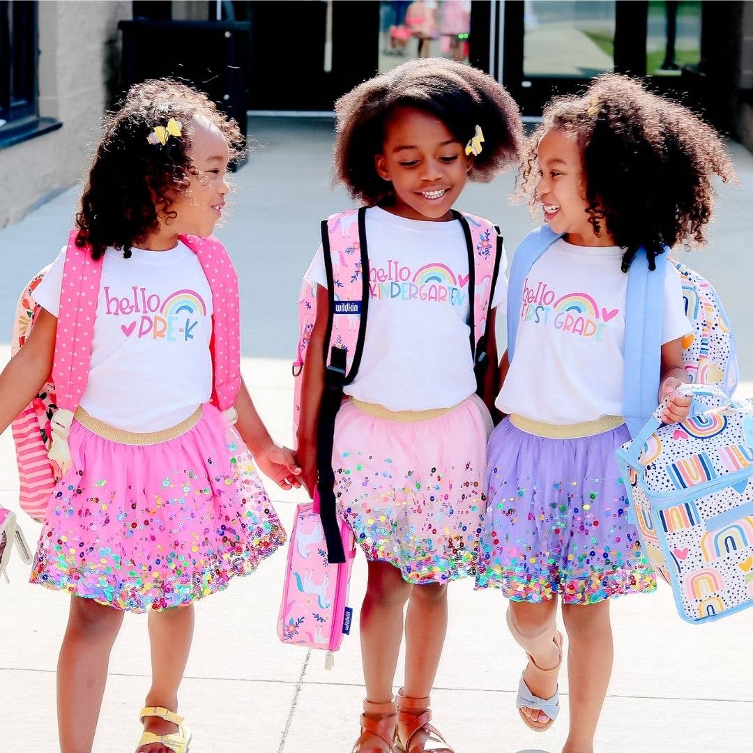 Back To School Pencil Bow Clip Set