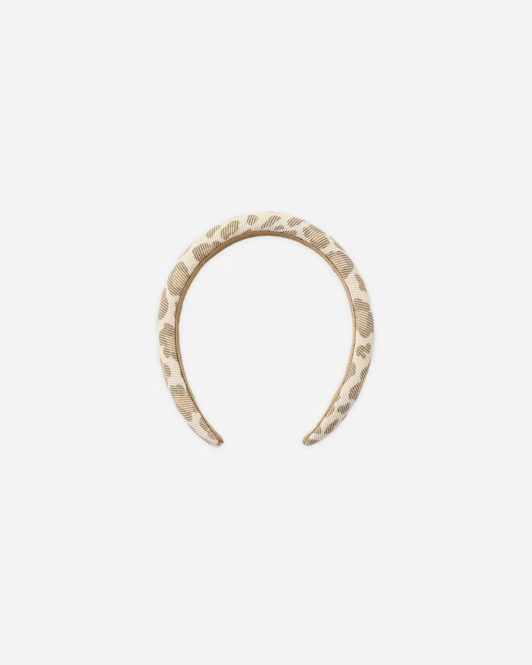 Padded Headband Leopard