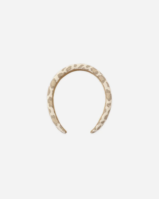 Padded Headband Leopard