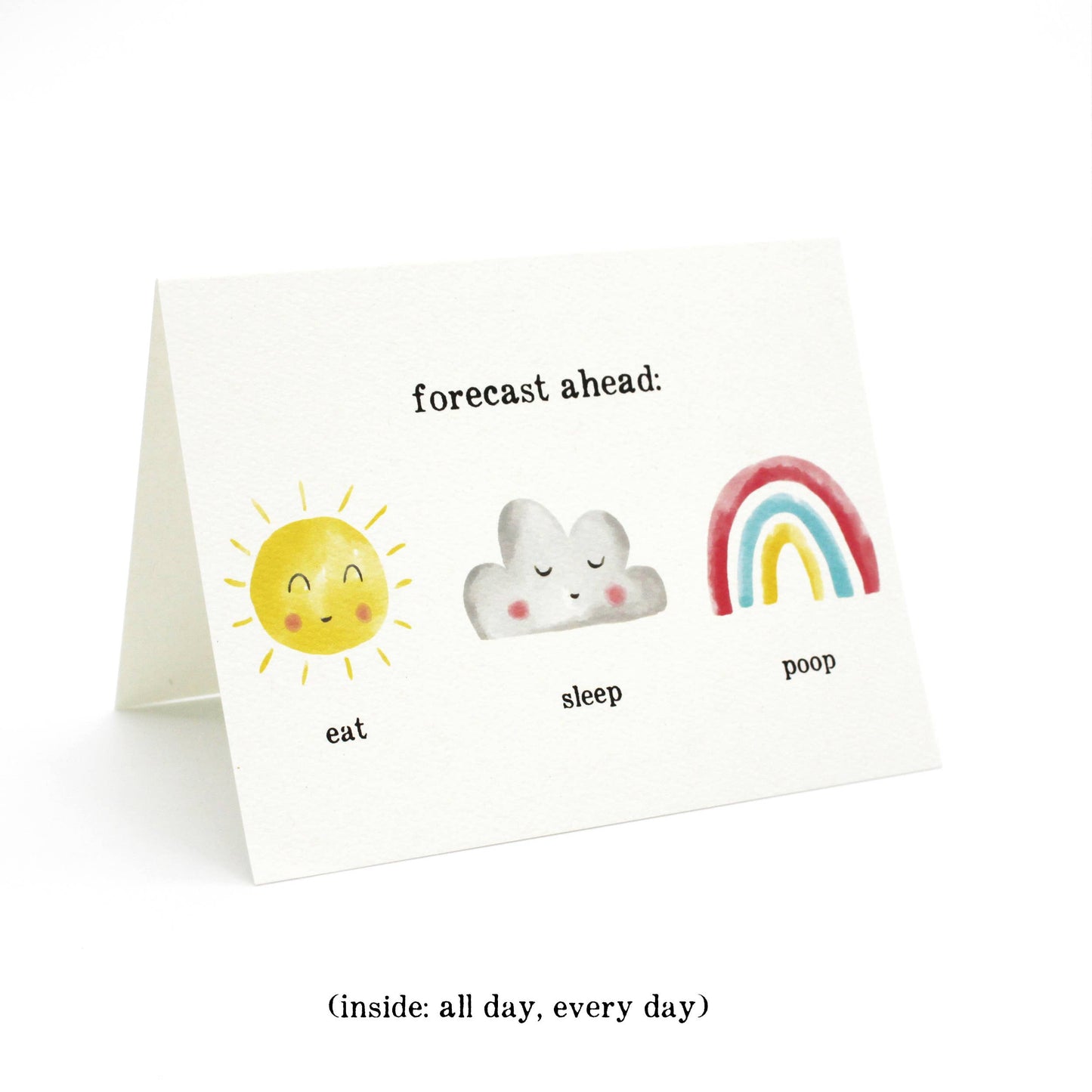 Baby Birth & Baby Shower Cards Forecast Ahead