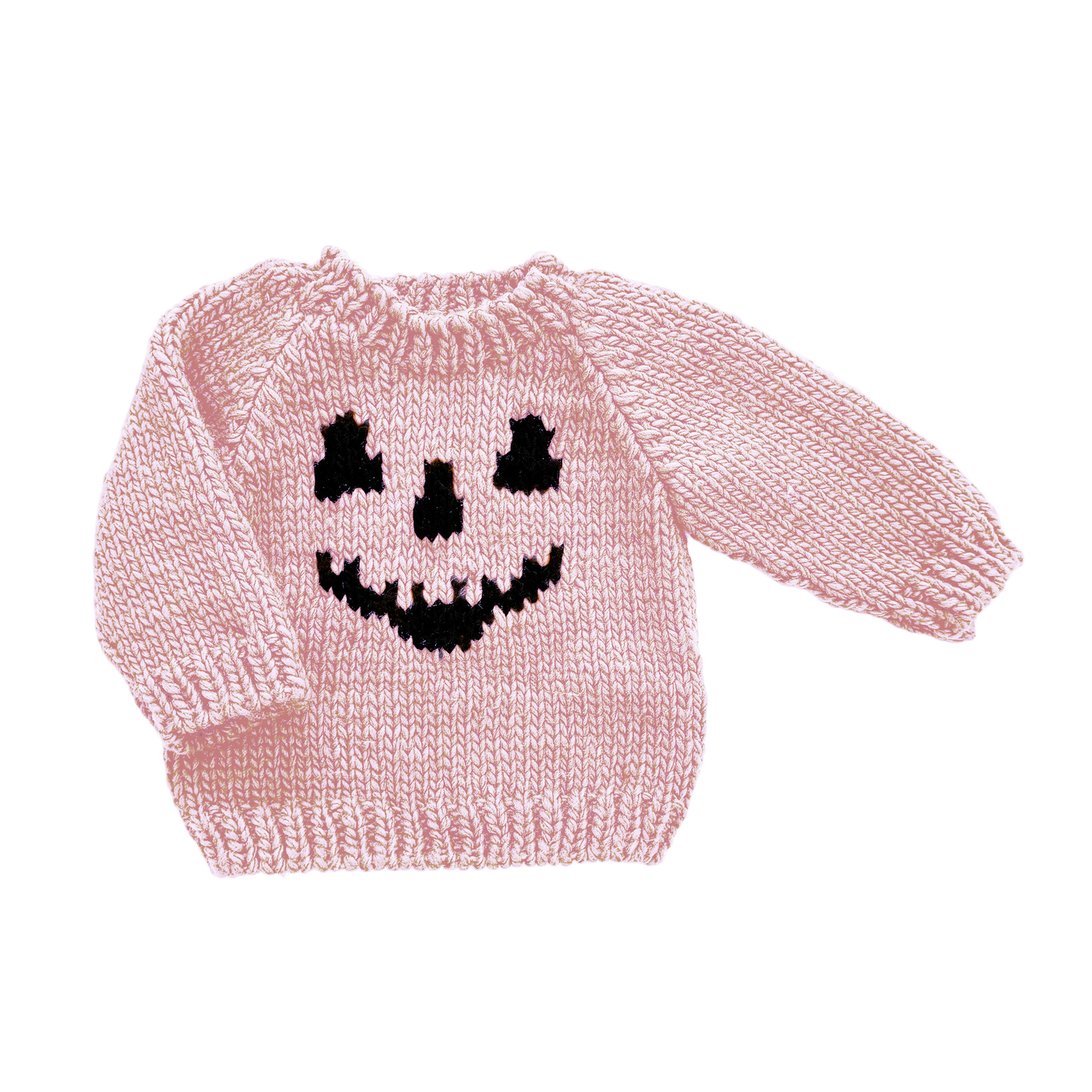 Baby Pink Jack-o-lantern Sweater