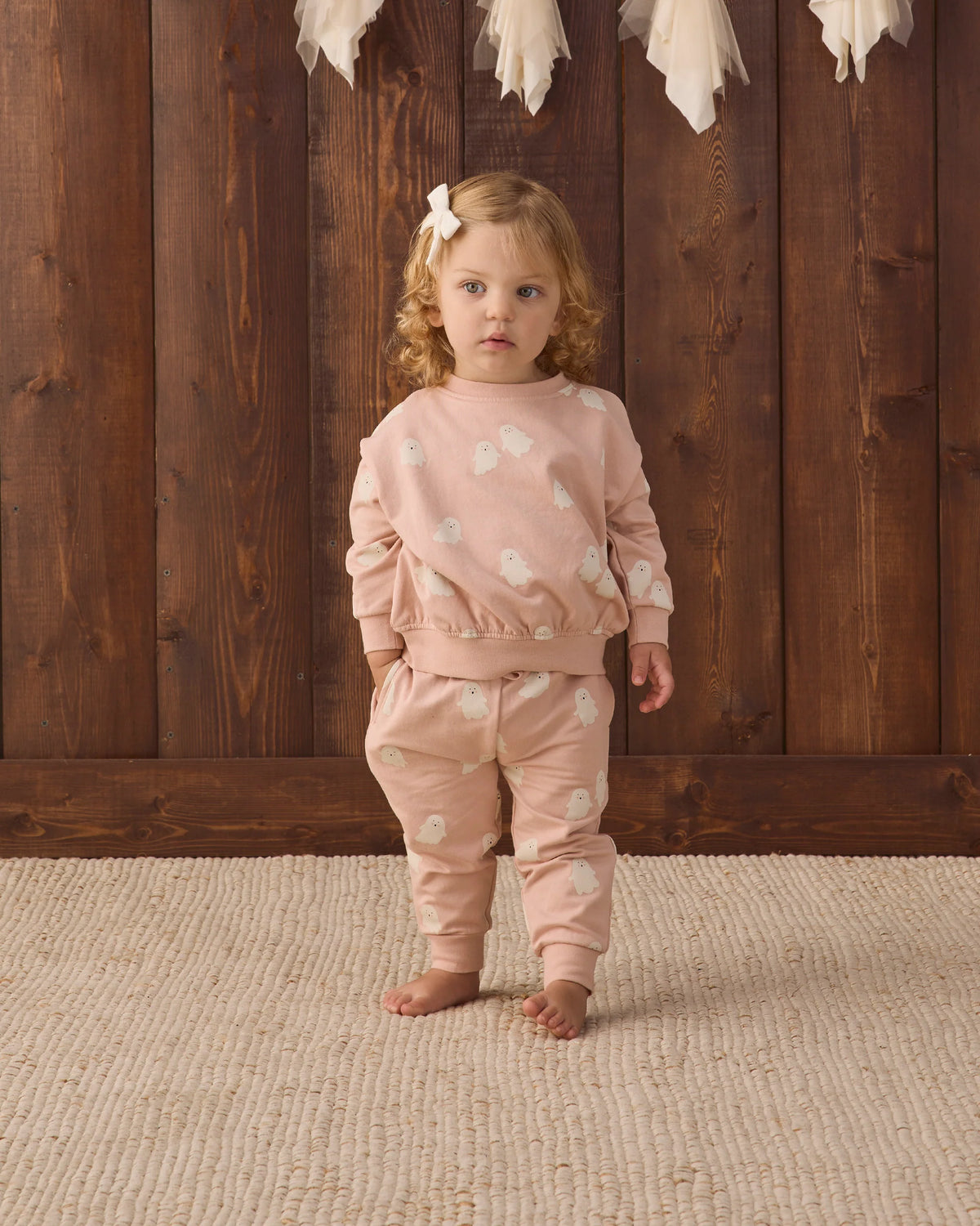 Relaxed Fleece Sweatshirt Sweet Ghost