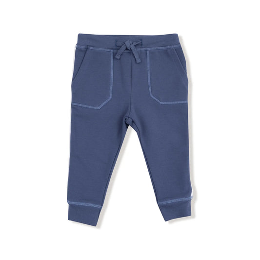 Jogger with Varsity Stripes