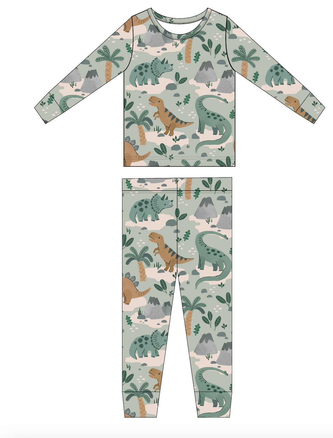 Rex Kids Bamboo Pajamas