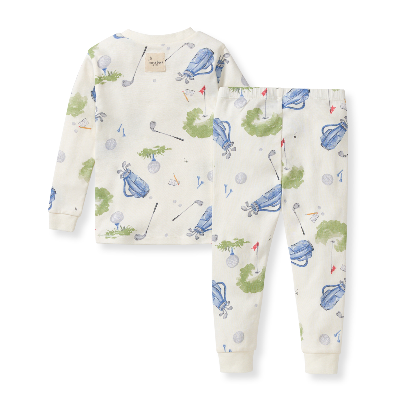 Burt's Bees Baby - Little Golfer Organic Cotton Two-Piece Pajamas