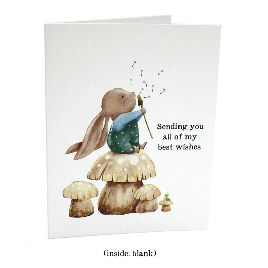 Sending Wishes Card