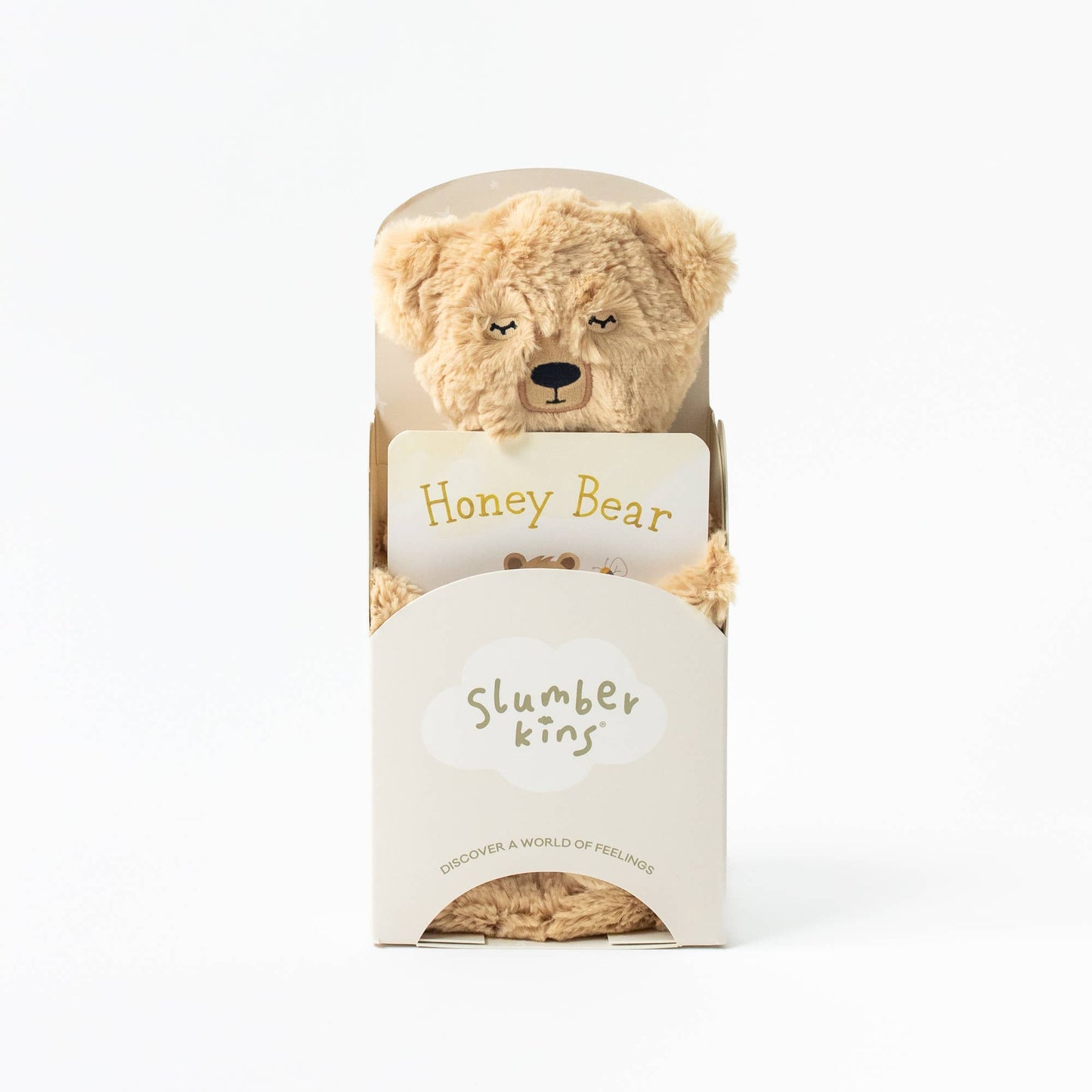 Slumberkins Inc. - Honey Bear's Gratitude Plush Snuggler Set - with 2 books!