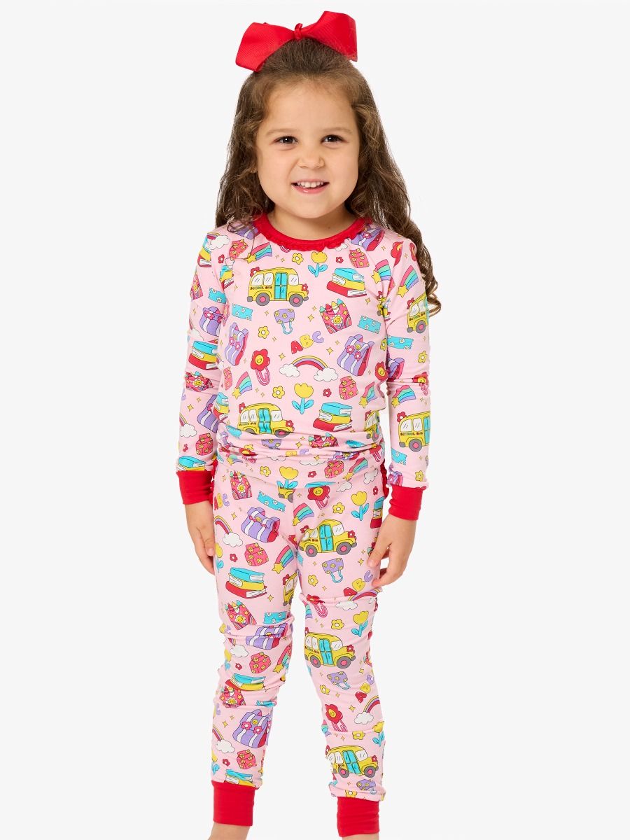 Classroom Cutie Ruffle Pajama SoftSnooze™ Set