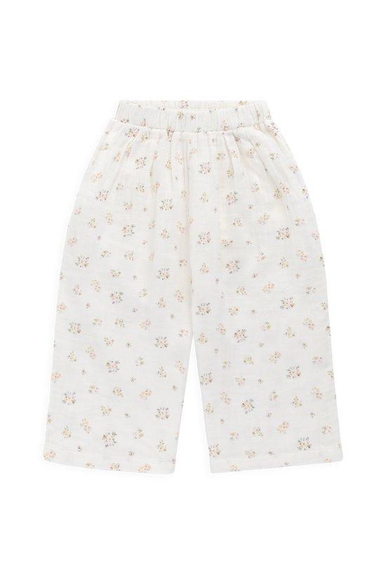 Organic Cotton Muslin Odette Pant - Ayla Whisper