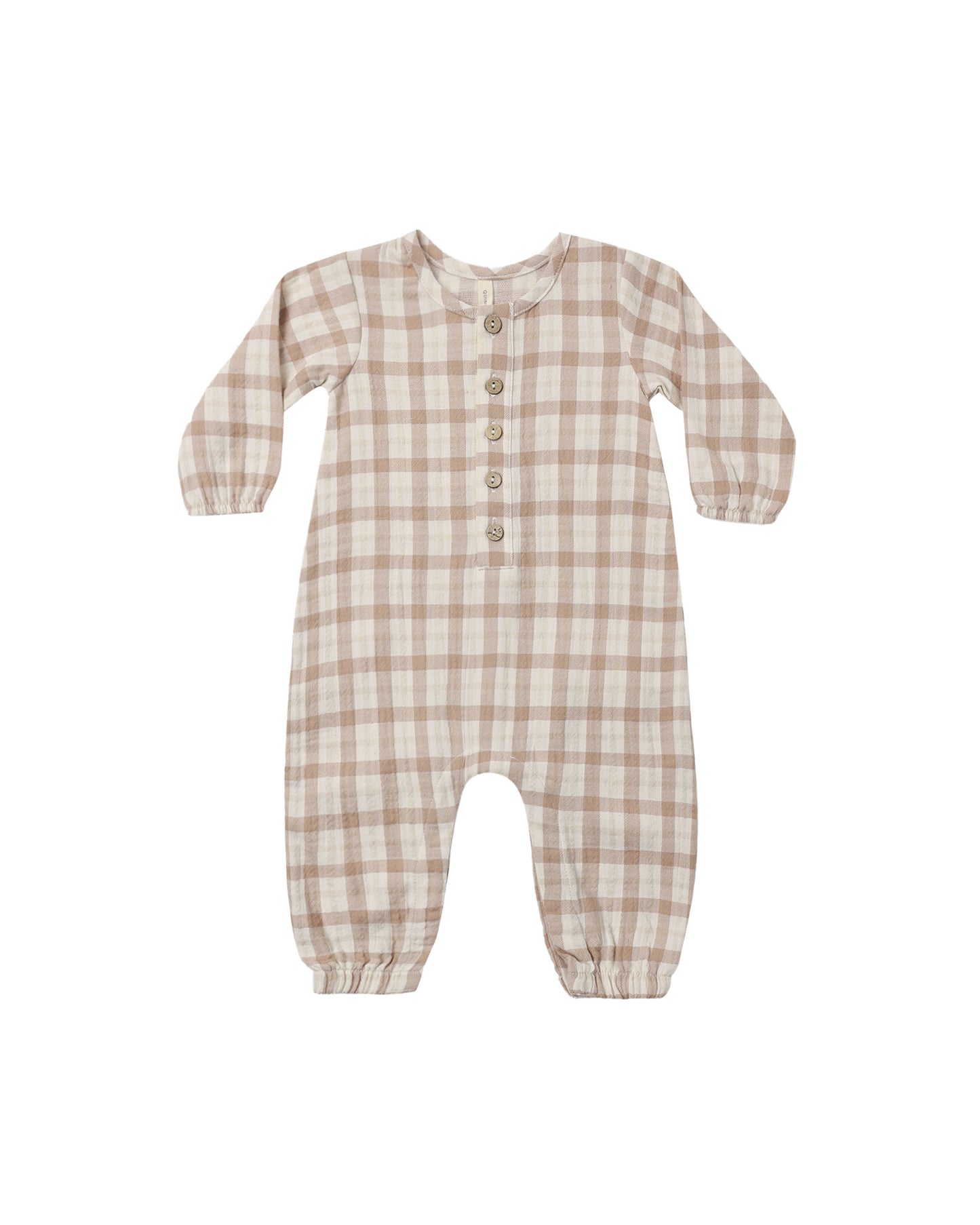 Woven Jumpsuit Rustic Plaid