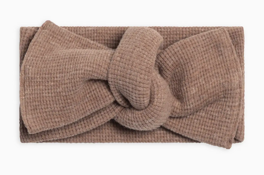 Organic Baby Waffle Bow Wrap