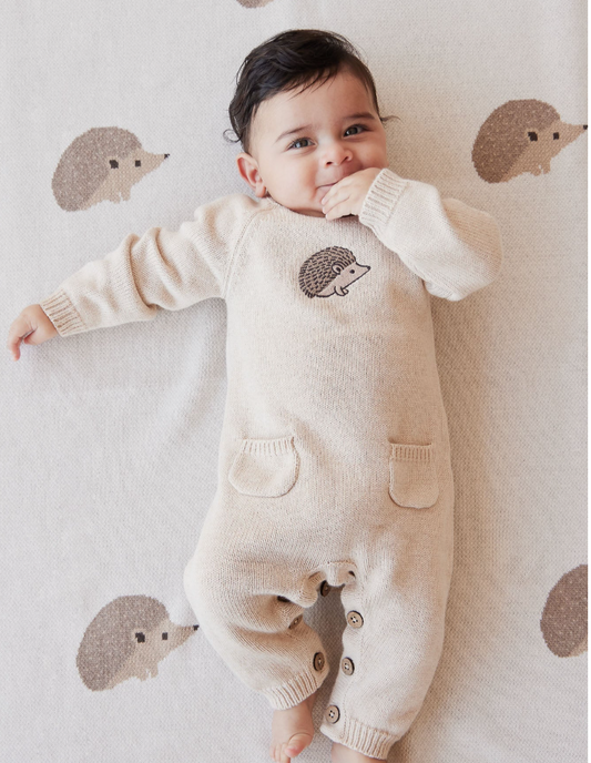 Theo Onepiece - Oatmeal Marle Hedgehog