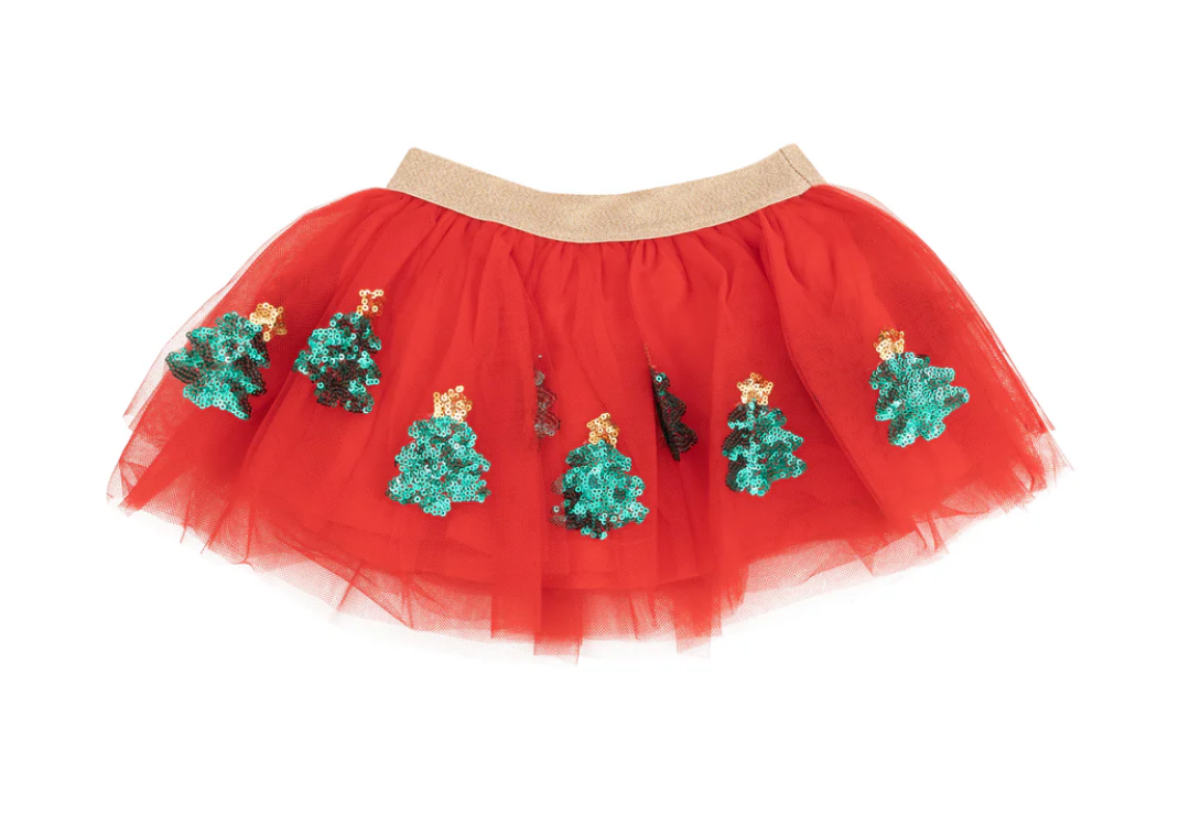 Christmas Trees Tutu Skirt