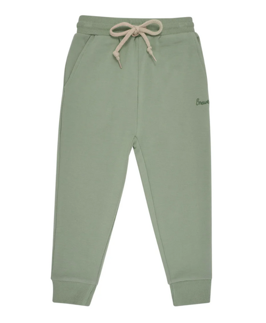 Pale Sage Bamboo French Terry Joggers