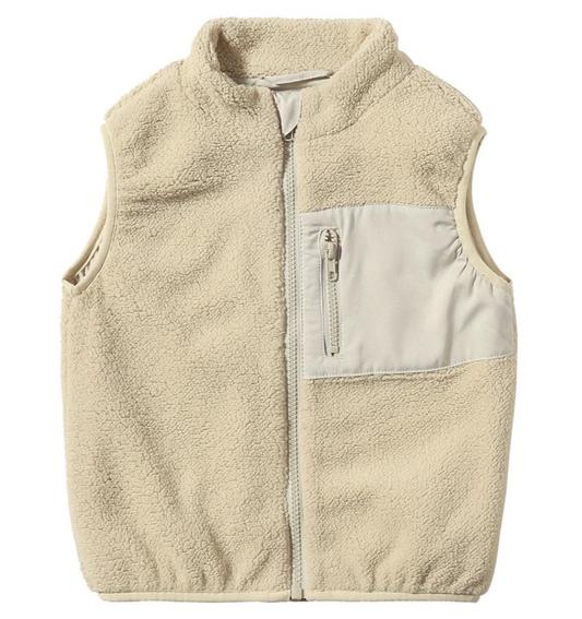 Gilt Sherpa Vest