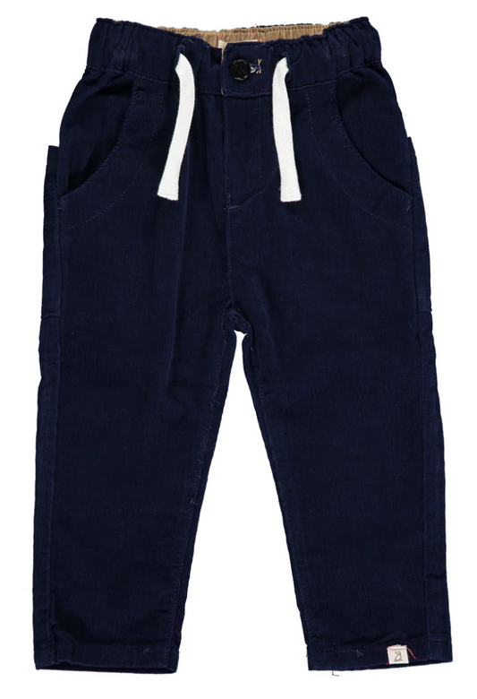 Navy Cord Pants