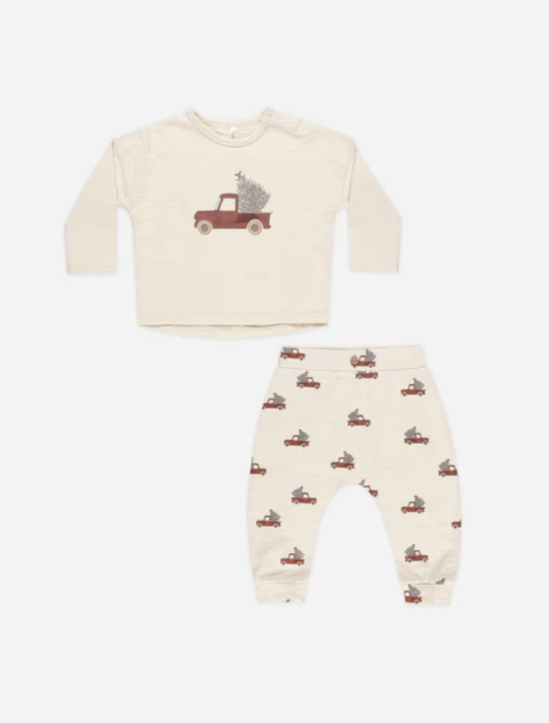 Long Sleeve Tee + Pant Set || Trucks