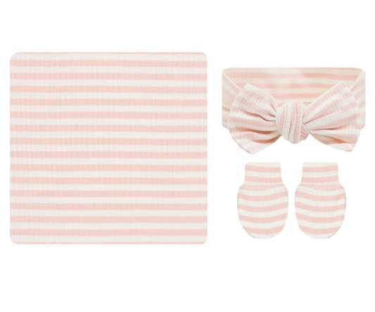 Harper Ribbed Newborn Headband Bundle
