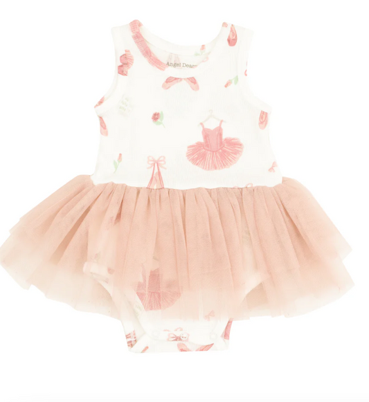 Ballet Things Rib Tank Bodysuit Tutu