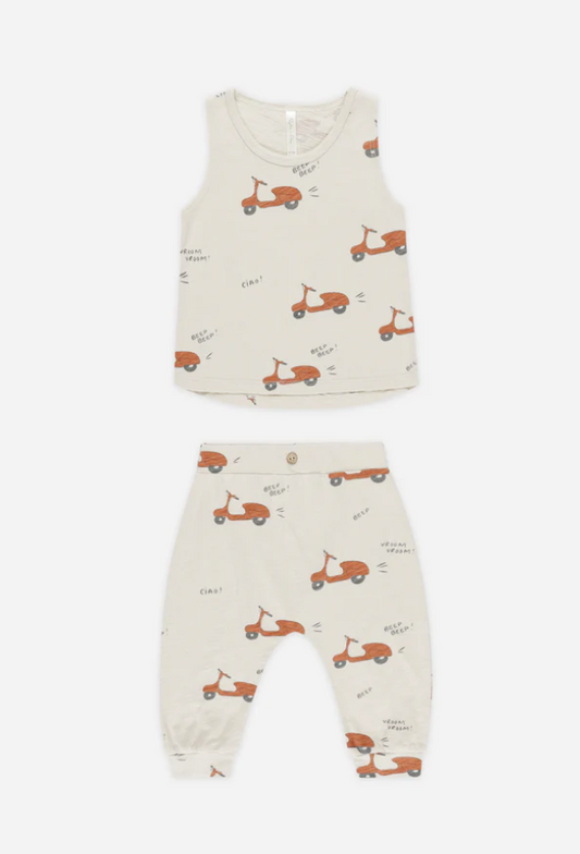 Tank + Slouch Pant Set || Moped