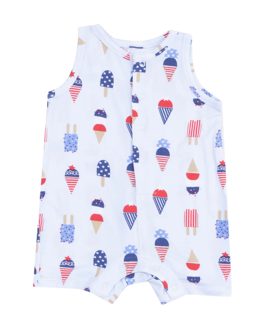 American Ice Cream Sleeveless Shortie Romper