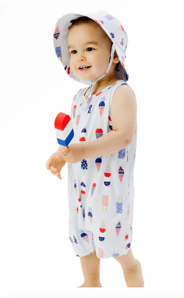 American Ice Cream Sleeveless Shortie Romper