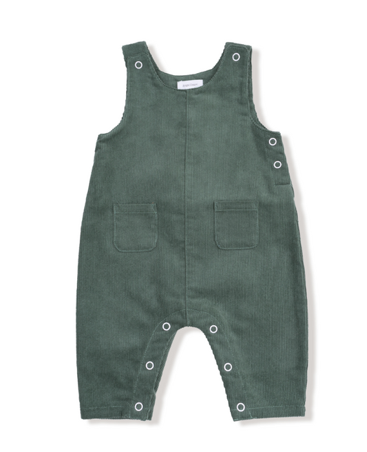 Dark Ivy Corduroy Uni Overalls