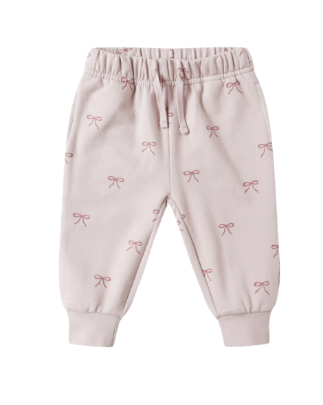 RELAXED FLEECE SWEATPANT || BOWS
